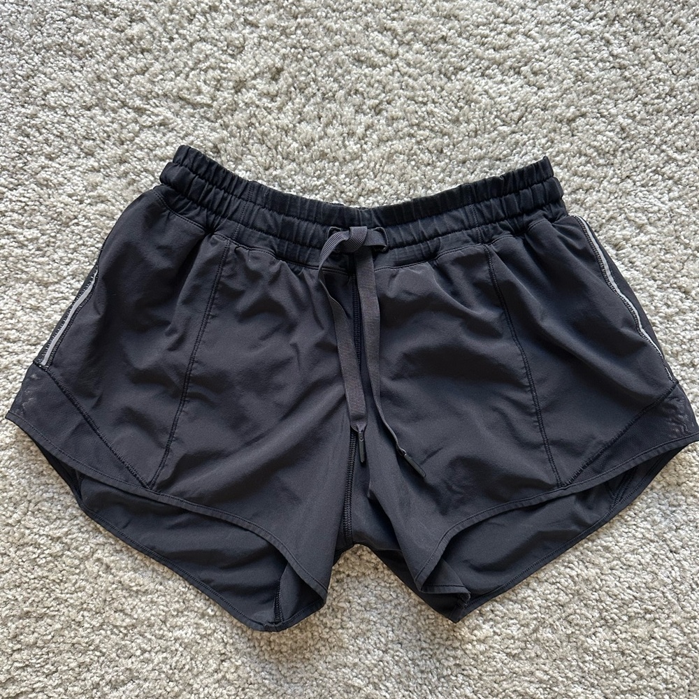 Black lululemon shorts